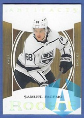 2022-23 Upper Deck Artifacts SAMUEL FAGEMO #175 Wood Parallel L.A. Kings